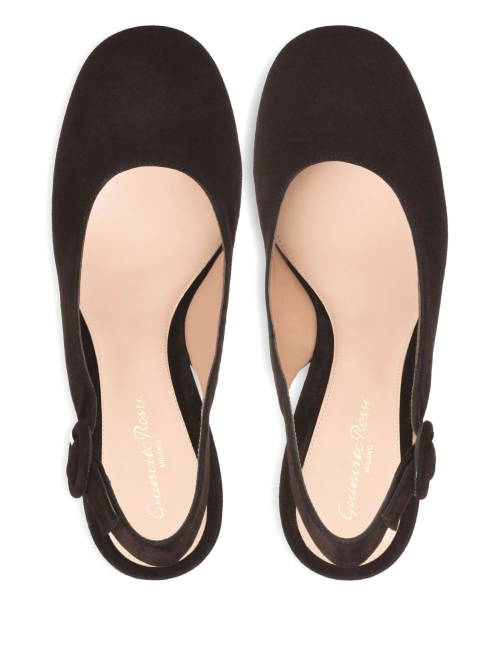 slingback heeled pumps - 4
