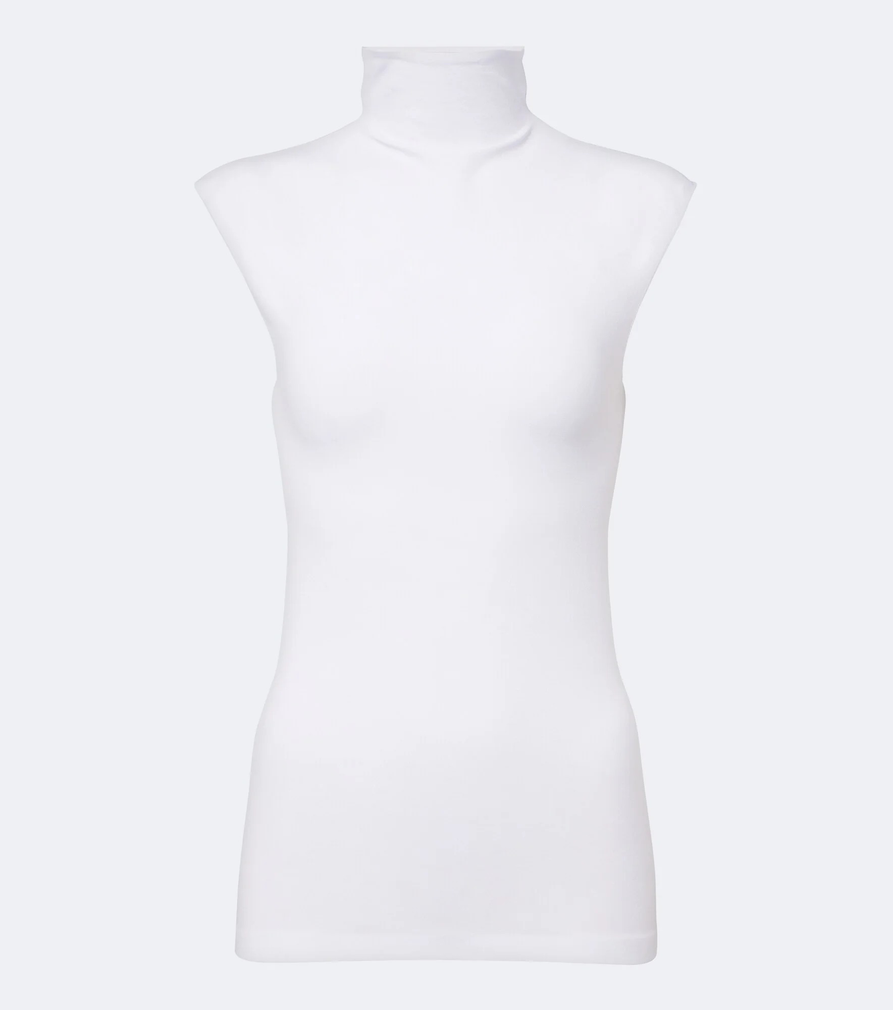 Jersey turtleneck top - 1