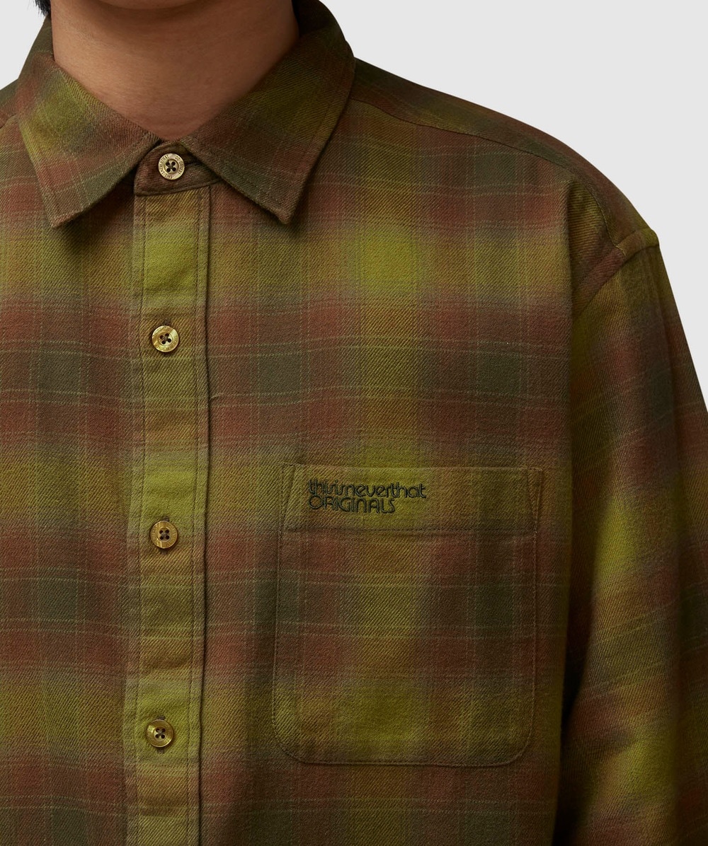 Flannel check shirt - 4