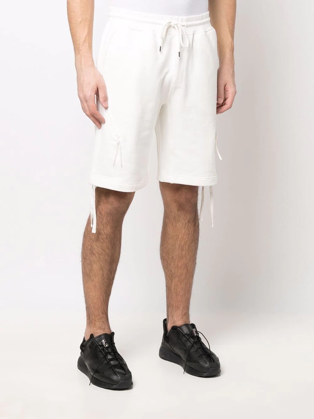 zip-pocket track shorts - 3