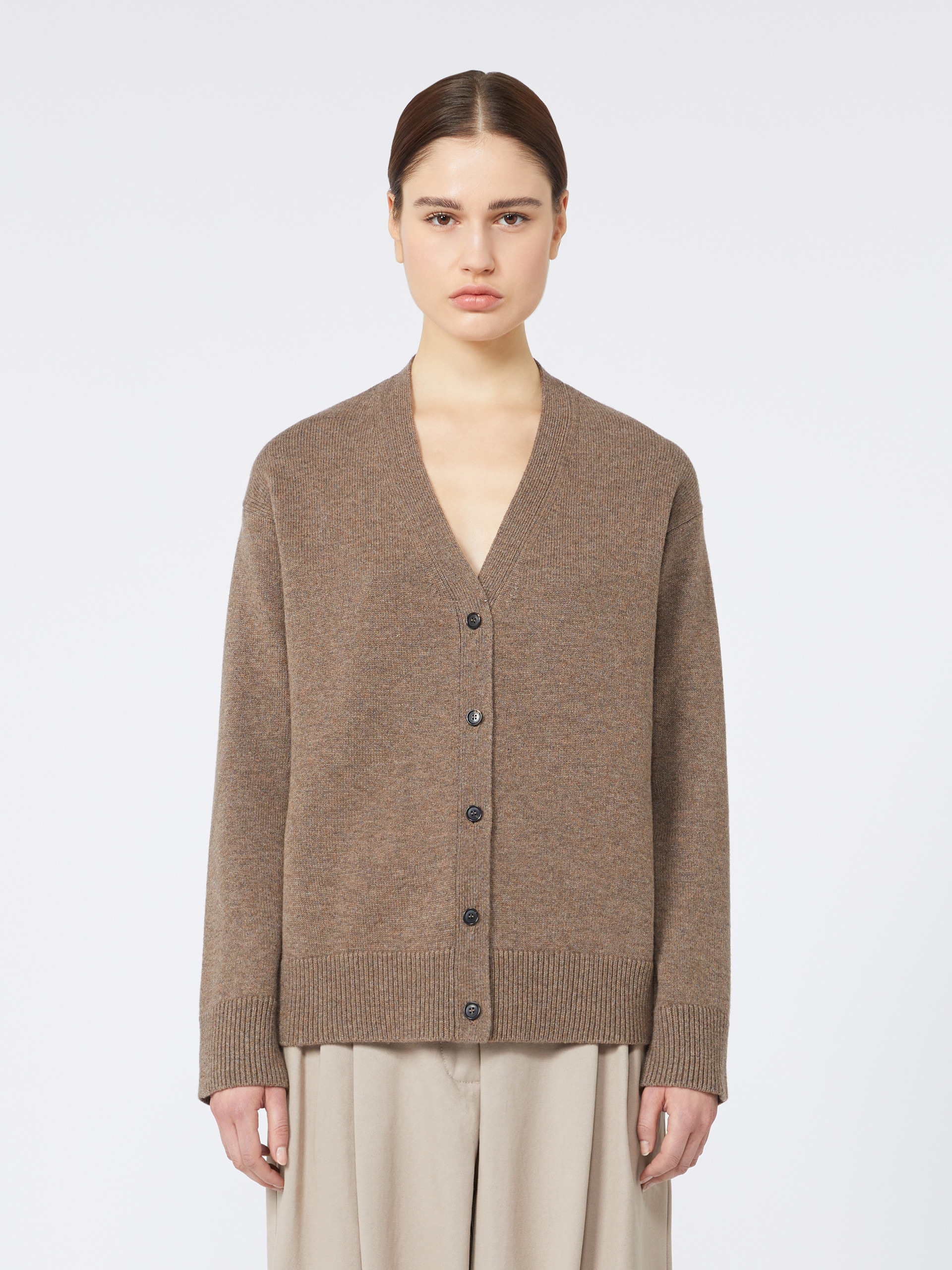 CEDRO Classic wool and cashmere cardigan - 3