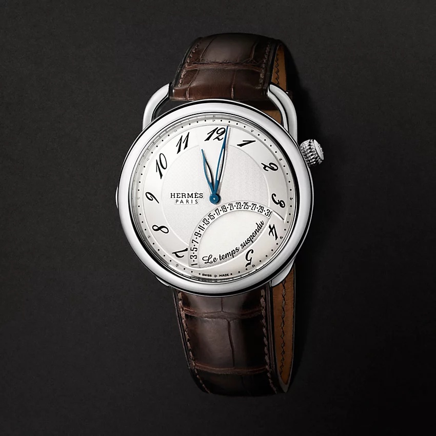 Arceau Le temps suspendu watch, 43 mm - 3