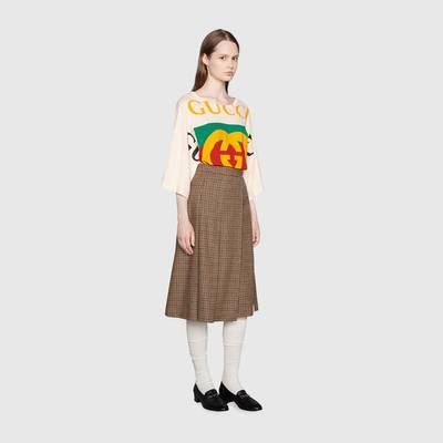 GUCCI Oversize T-shirt with Gucci logo outlook