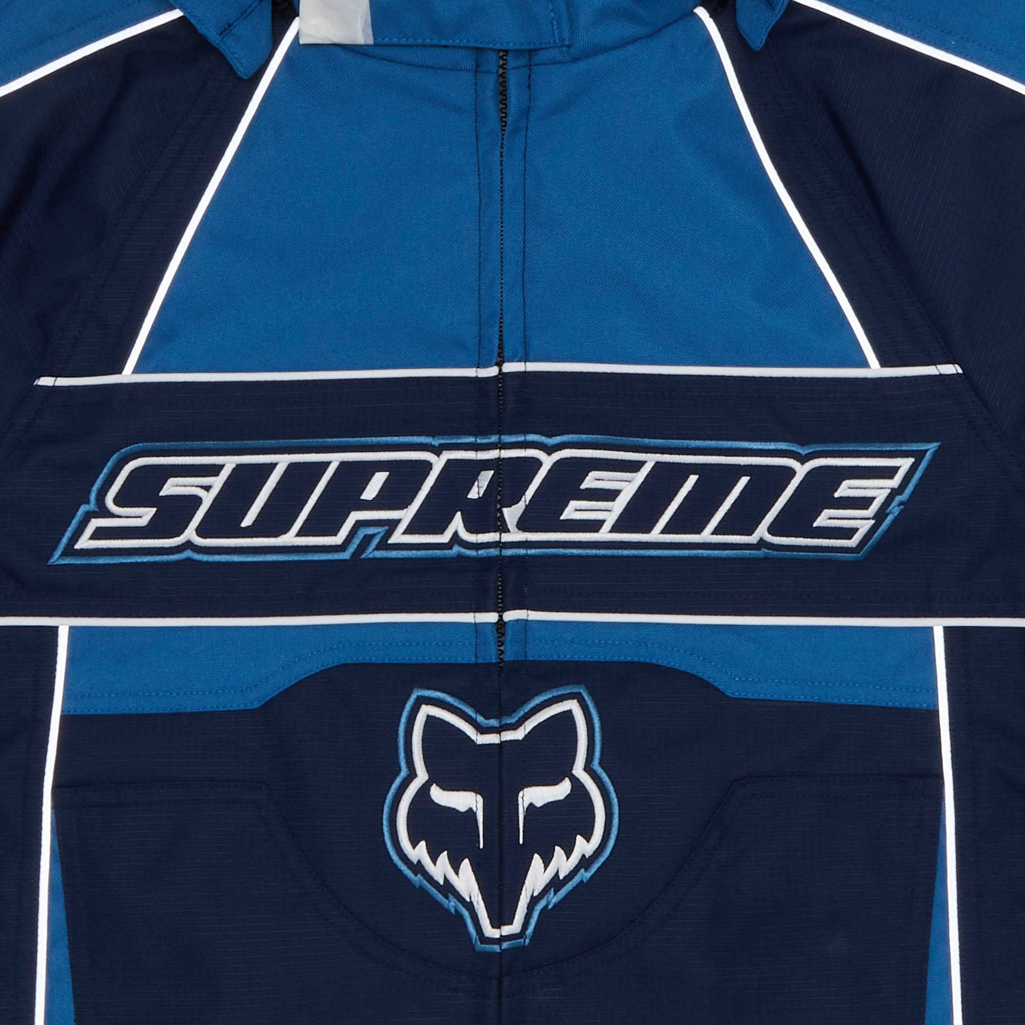 Supreme x Fox Racing Jacket 'Blue' - 3