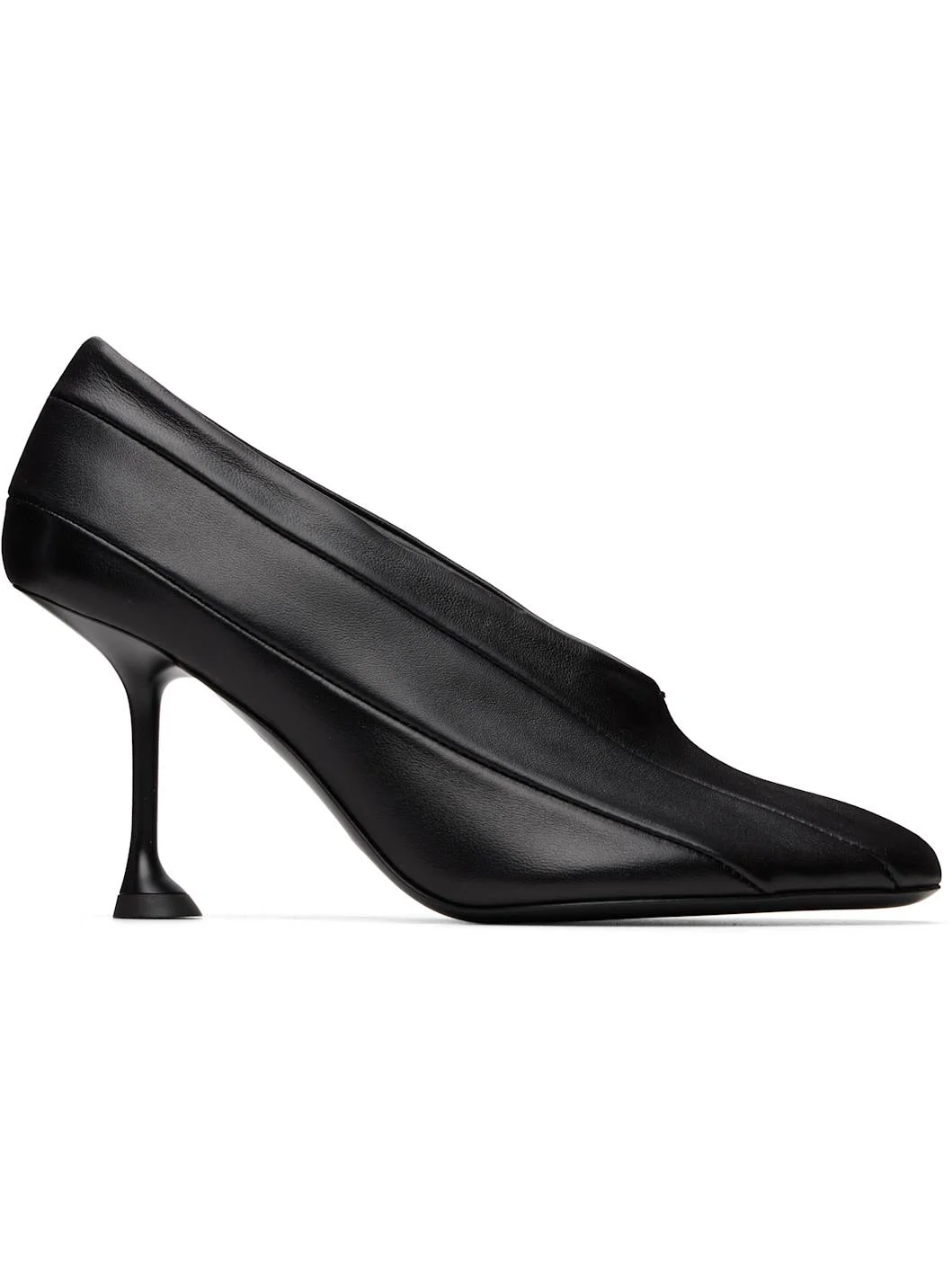 Black Tee 85 Pierced Heels - 1