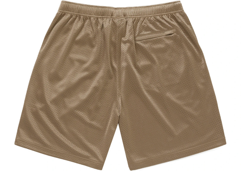 Supreme Supreme Small Box Baggy Mesh Short (SS25) Brown outlook