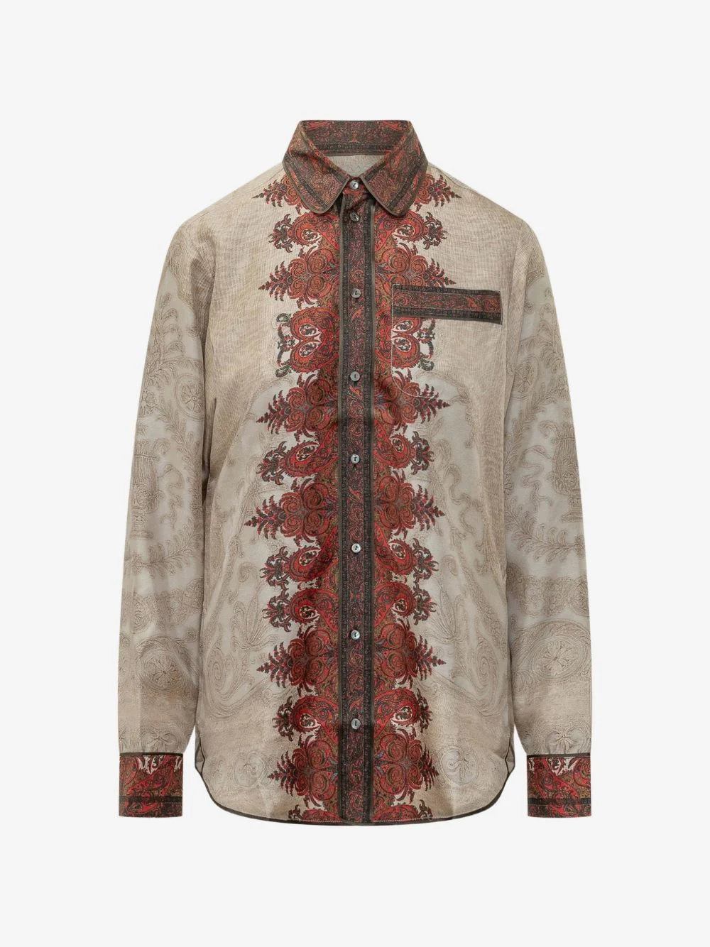 Aloe paisley-print shirt - 1