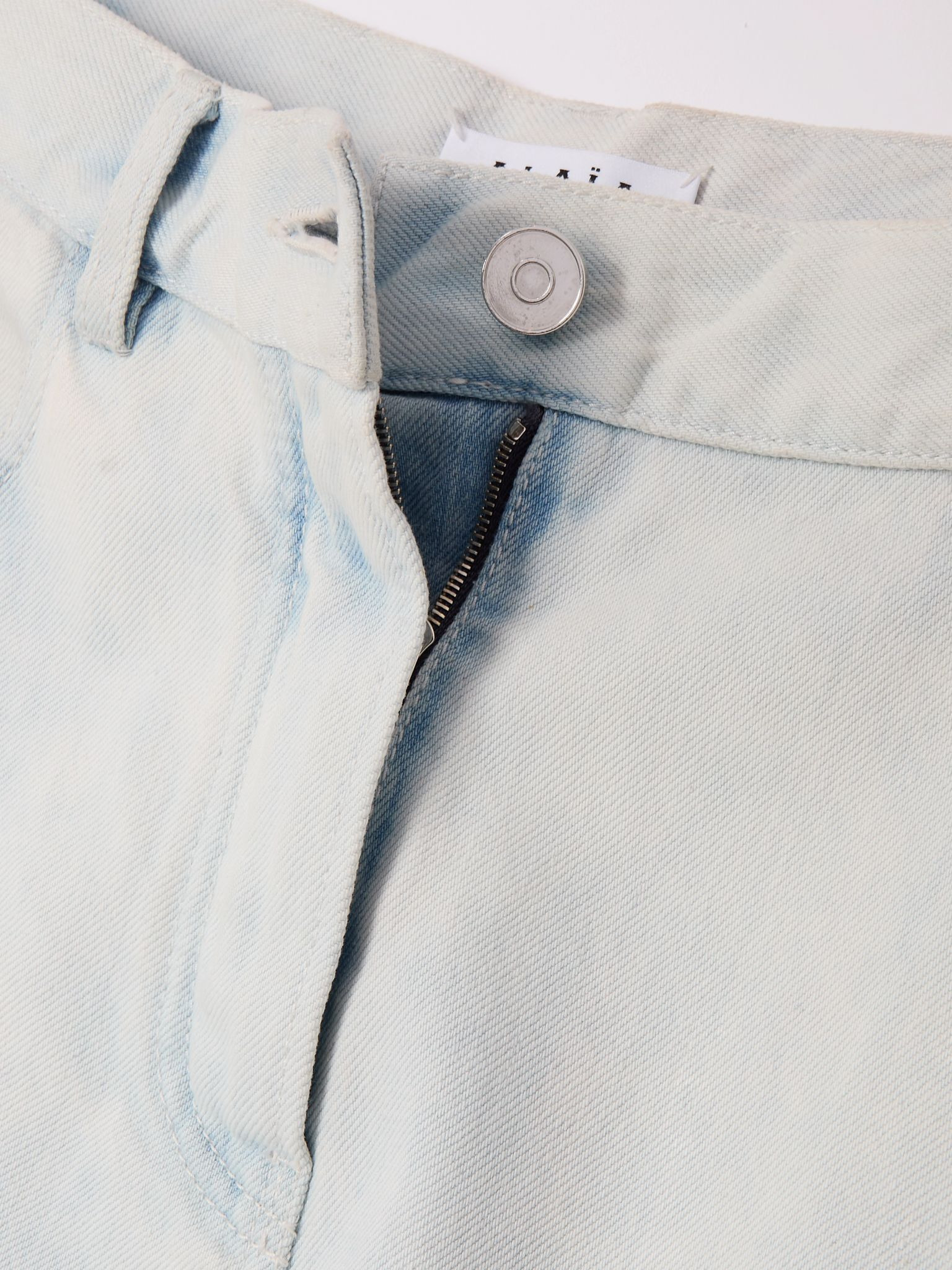 Low-rise barrel-leg jeans Light denim - 5