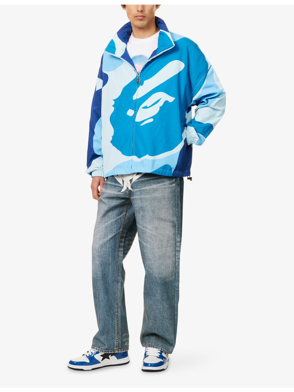ABC Camo Windbreaker Nylon Jacket - 2