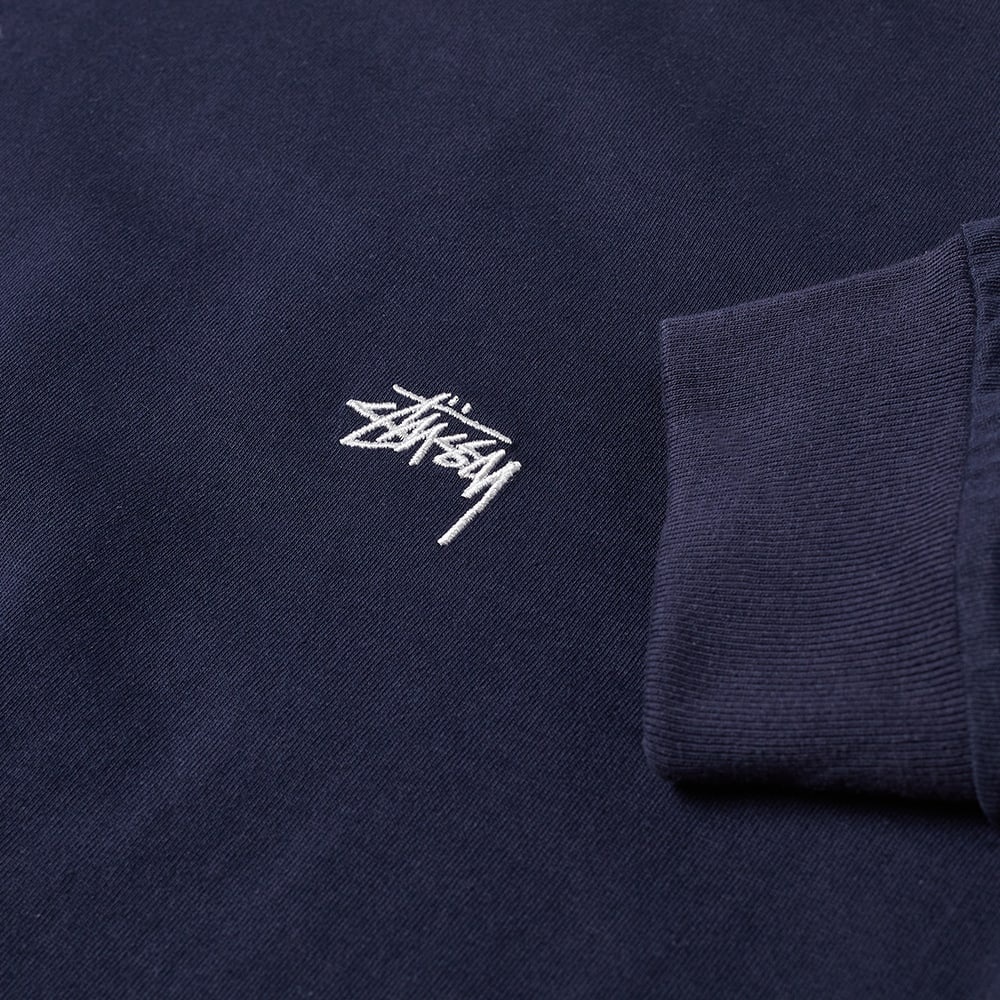 Stussy Long Sleeve Stock Logo Tee - 2