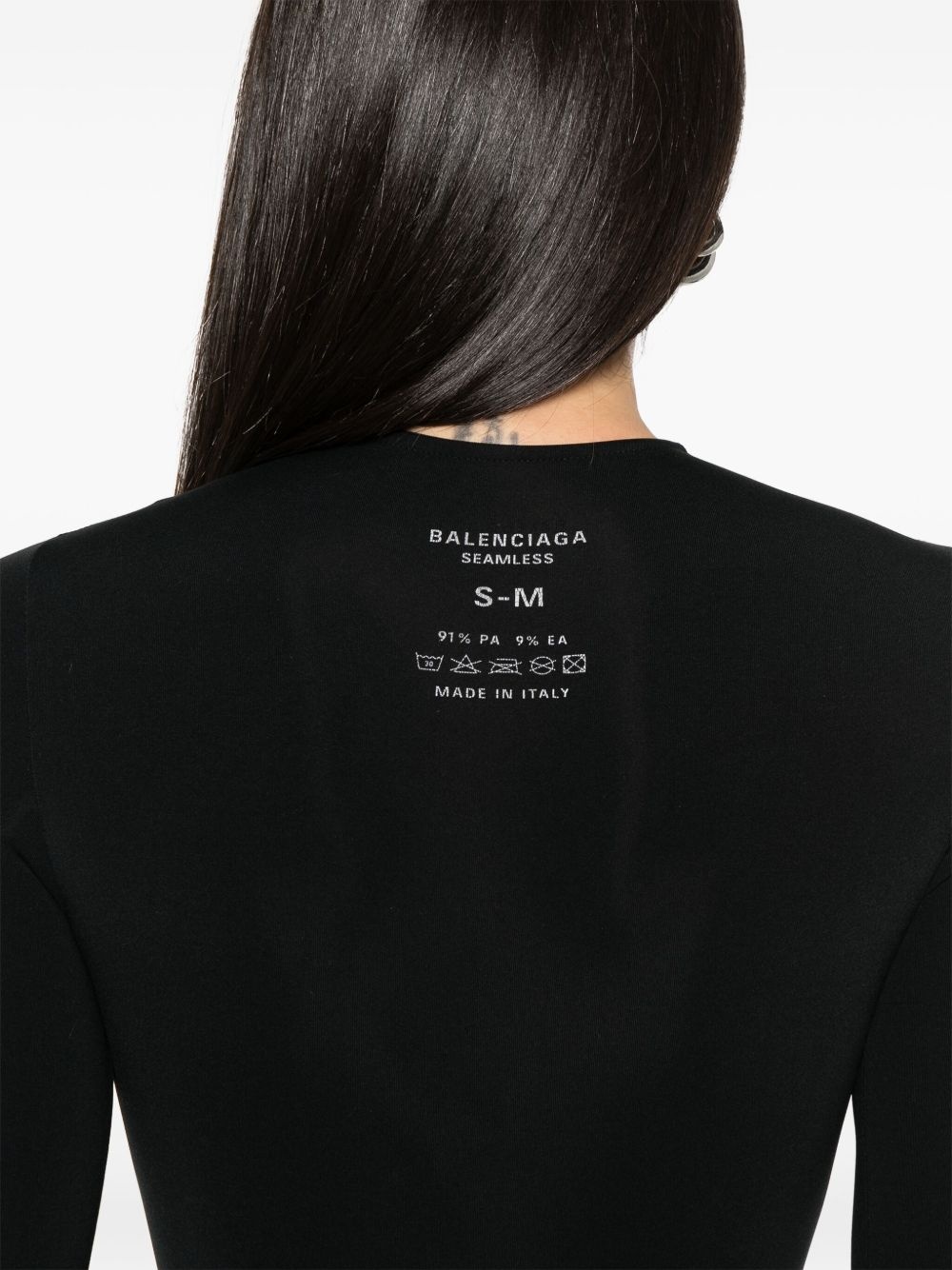 crew-neck bodysuit - 5