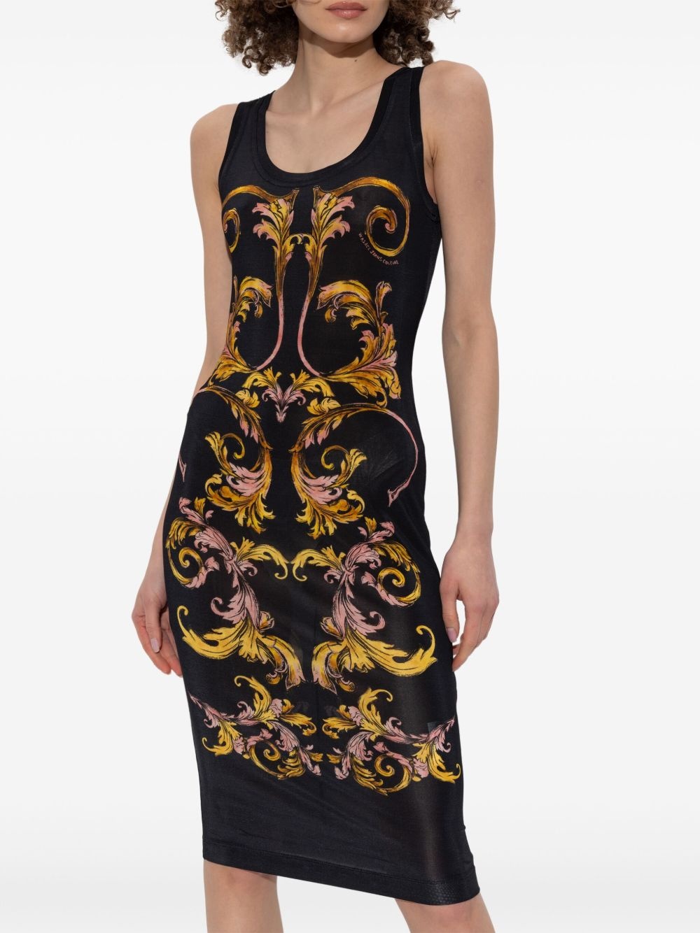 Barocco midi dress - 3