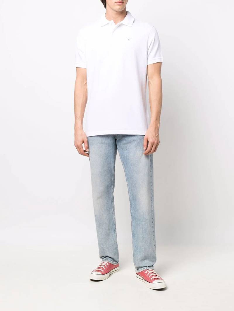 Barbour embroidered-logo polo shirt outlook