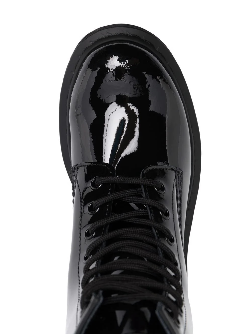 high-shine ankle boots - 4