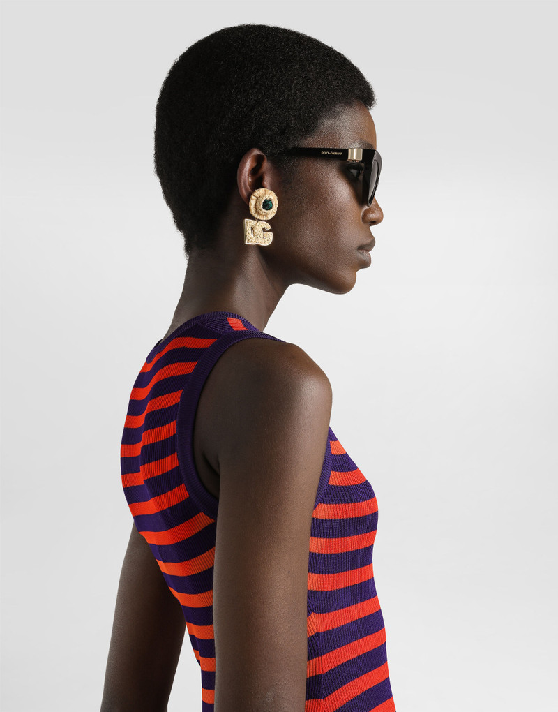 Ribbedbed viscose tank top dress 5