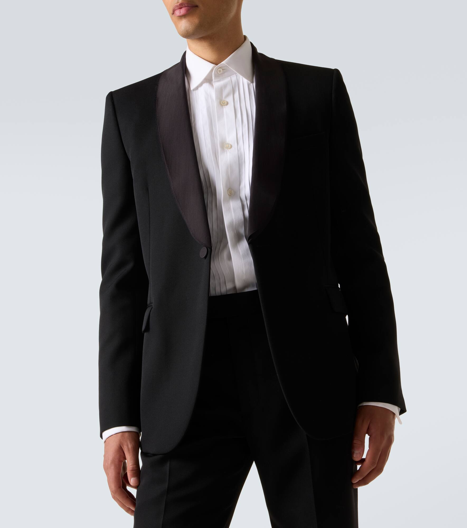 Virgin wool suit jacket - 5