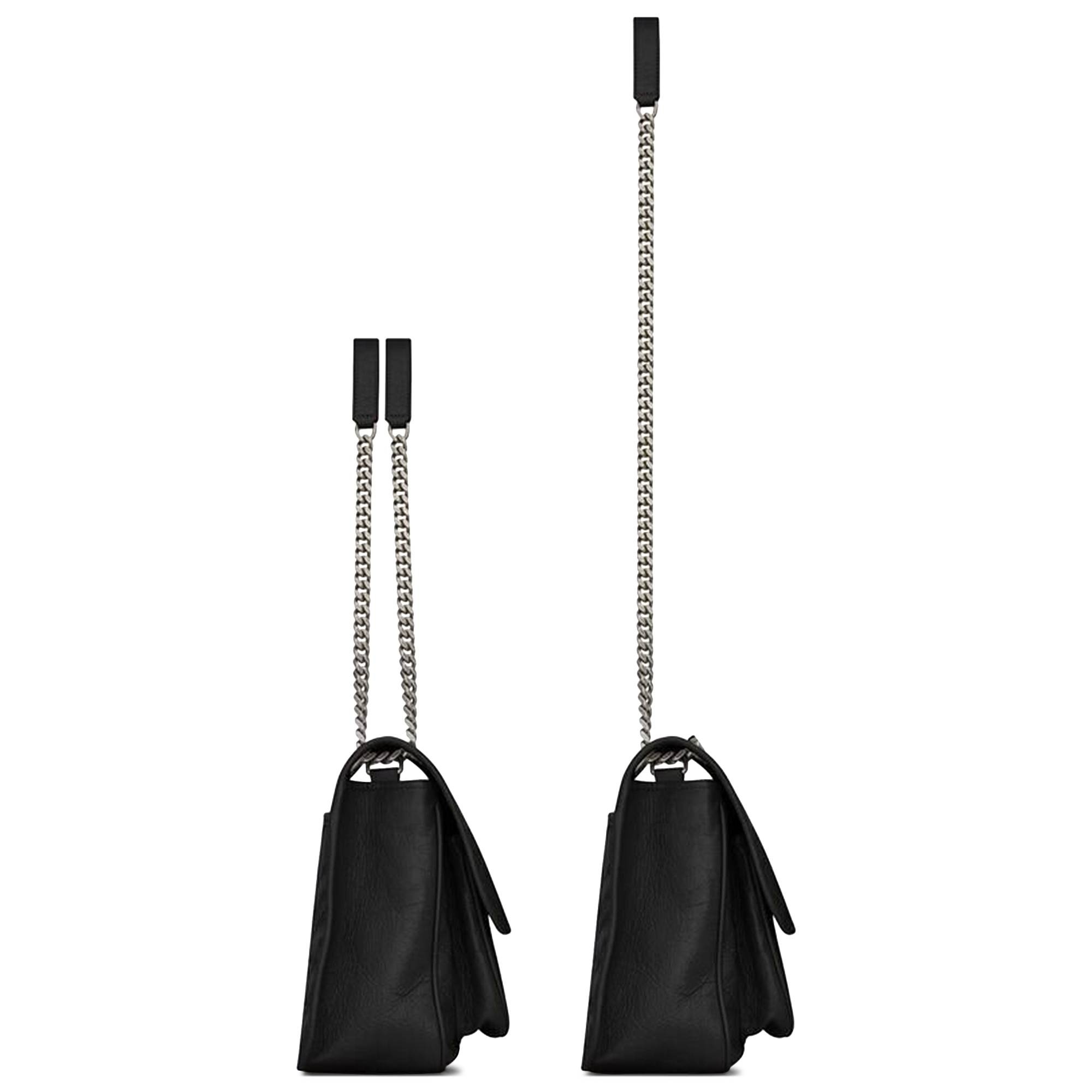 Saint Laurent Medium Niki Monogram Chain Bag 'Black' - 3