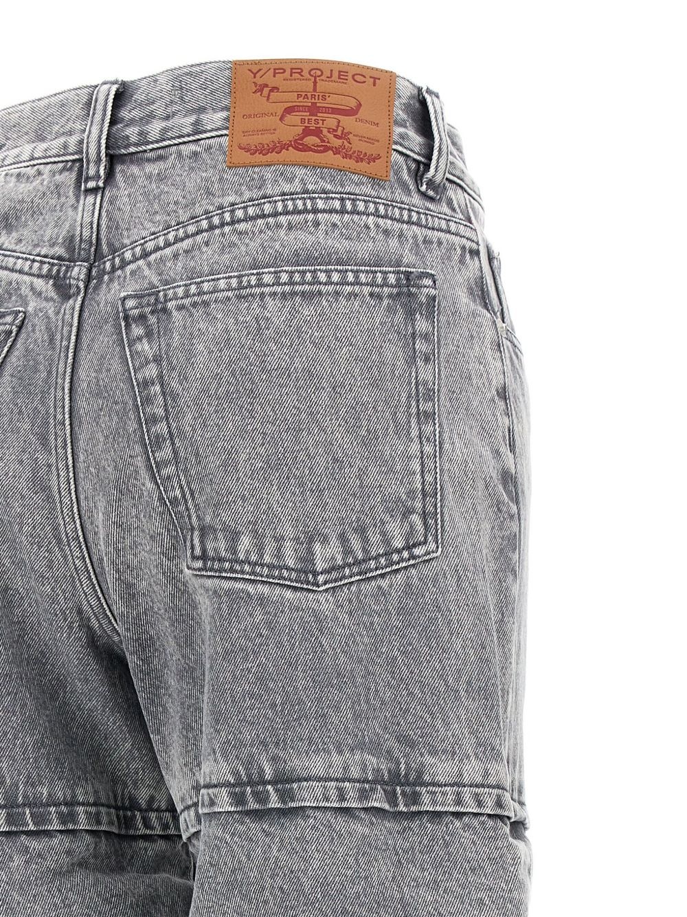 Multi Cuff straight jeans - 4