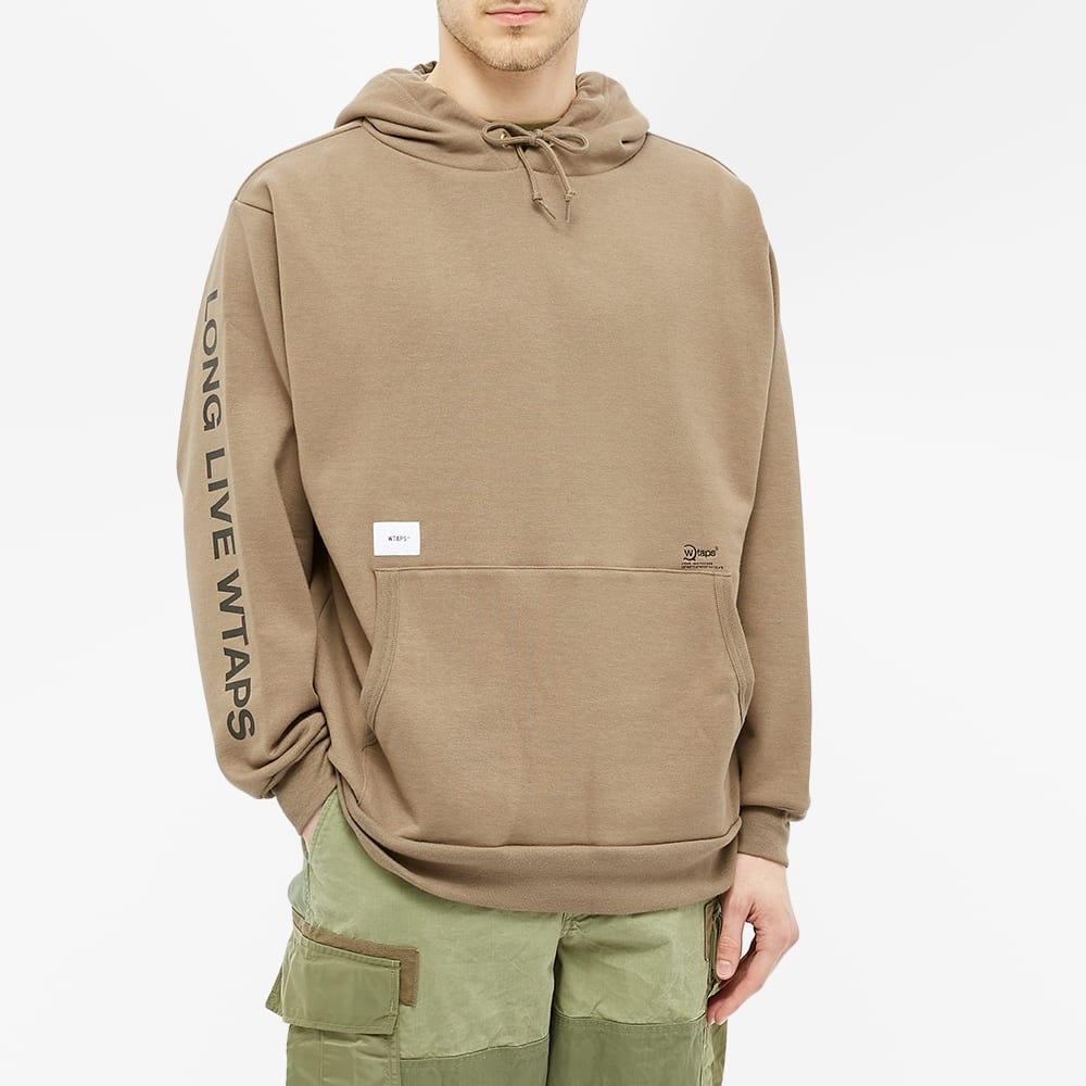 WTAPS LLW Arm Logo Popover Hoody - 4