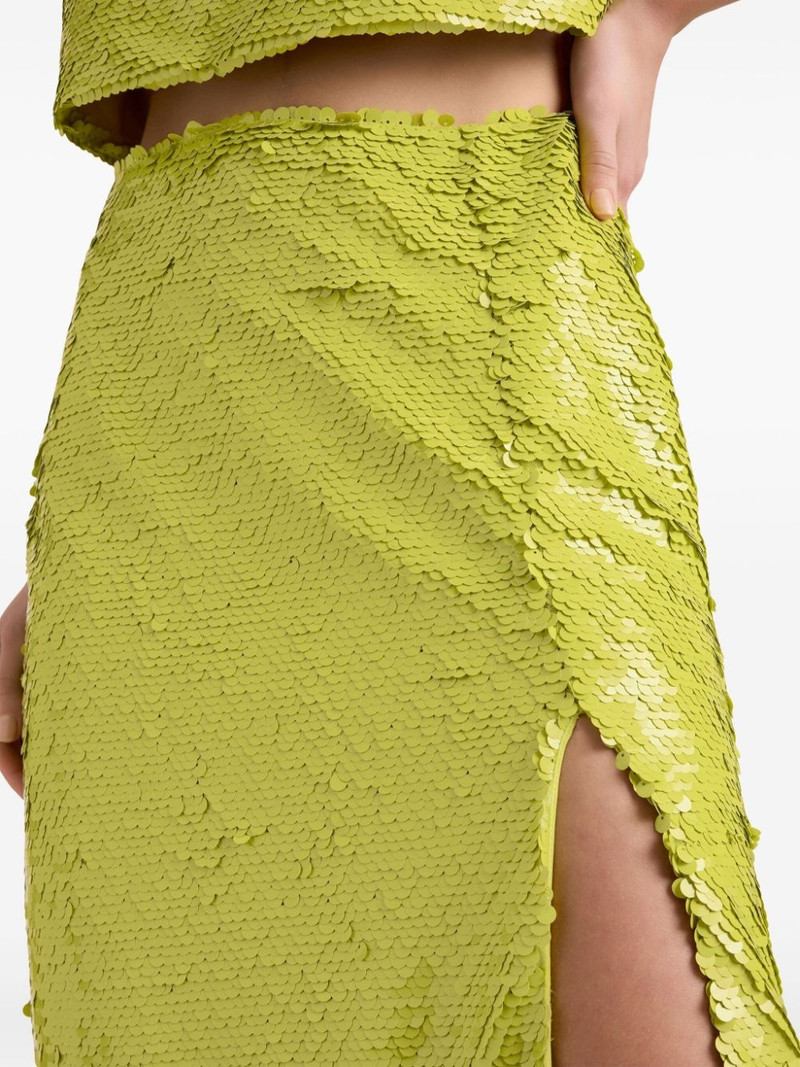 Jupiter sequinned column skirt 6
