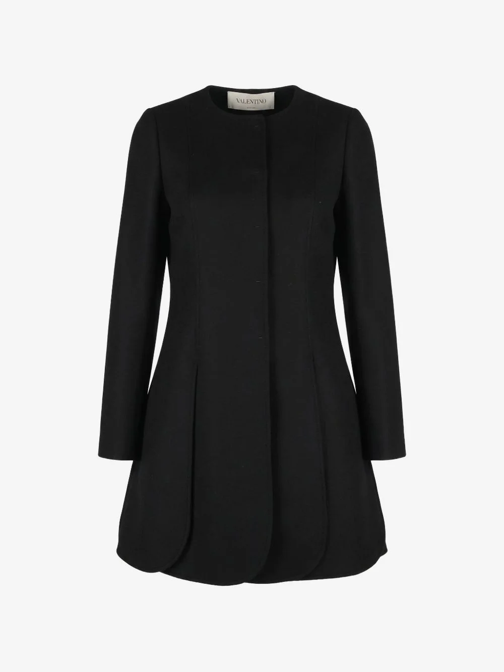 patch-pocket coat - 1