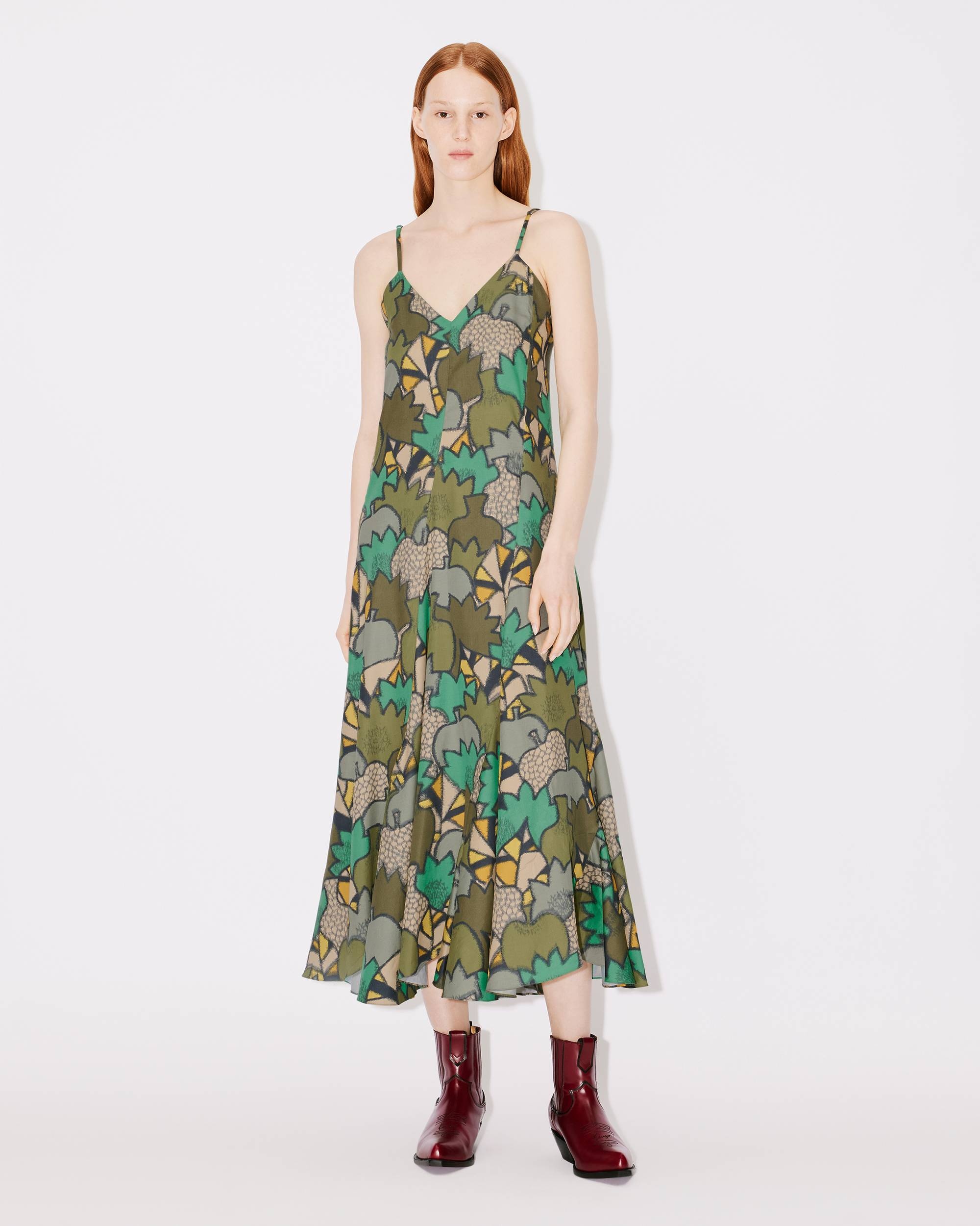 'Kimono KENZO Camo' long dress - 3