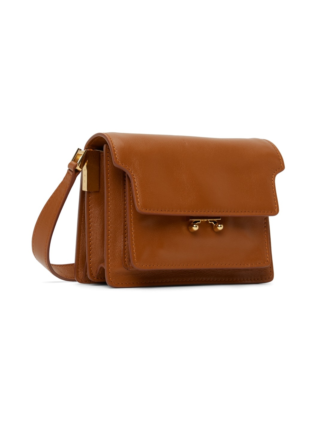 Brown Mini Soft Trunk Bag - 2