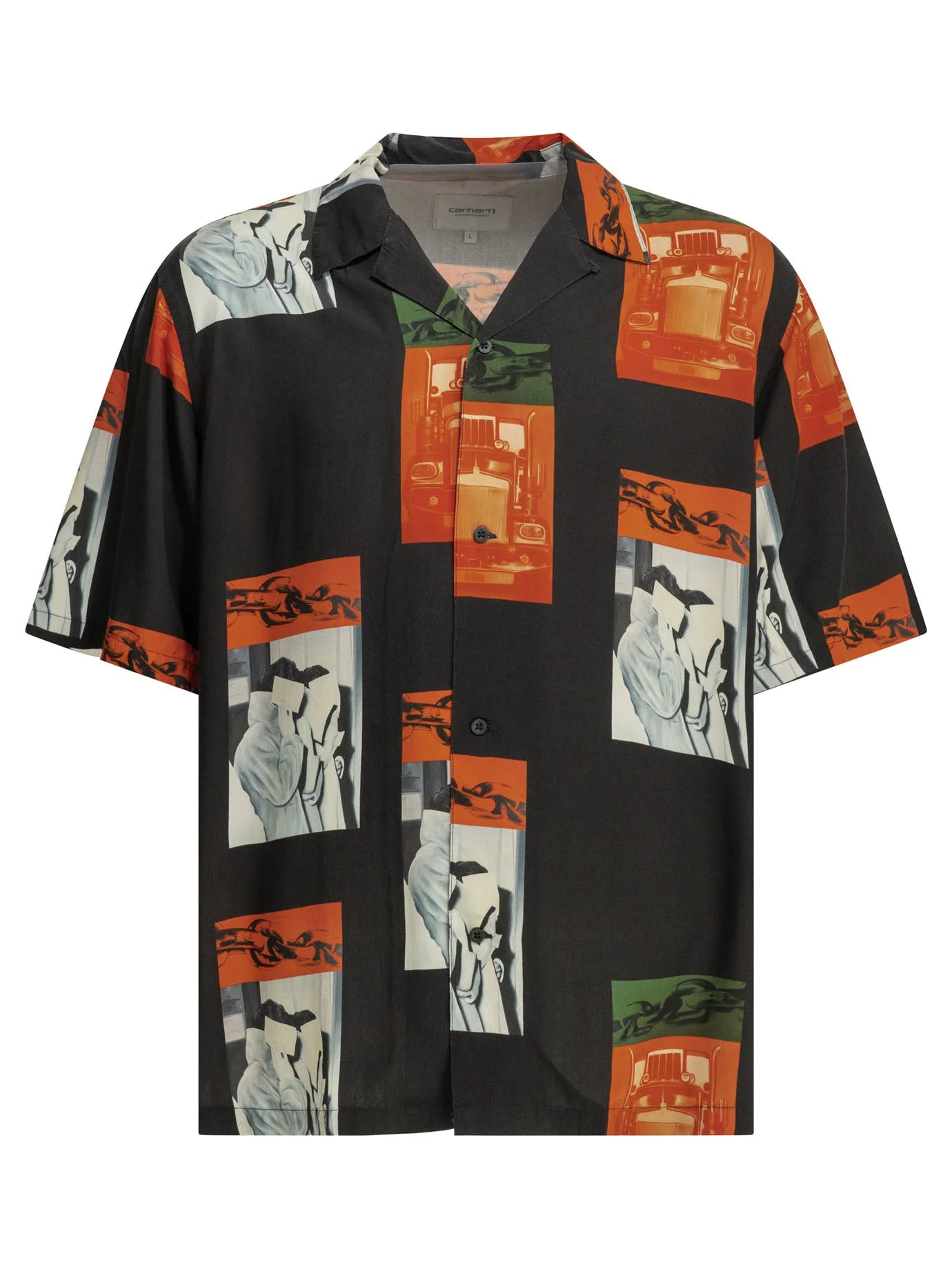 Carhartt WIP Sean Hamilton Shirt Black Men - 1
