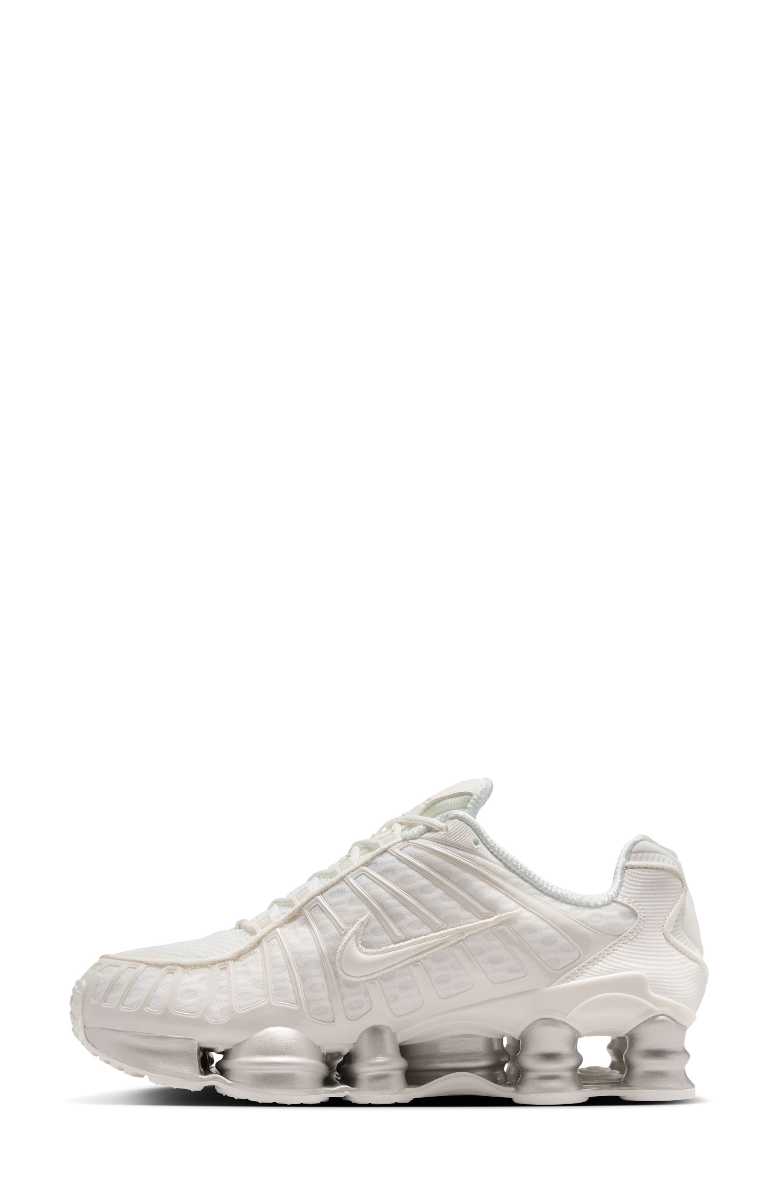 Nike Shox TL Sneaker in Sail/Sail/Sail at Nordstrom - 6