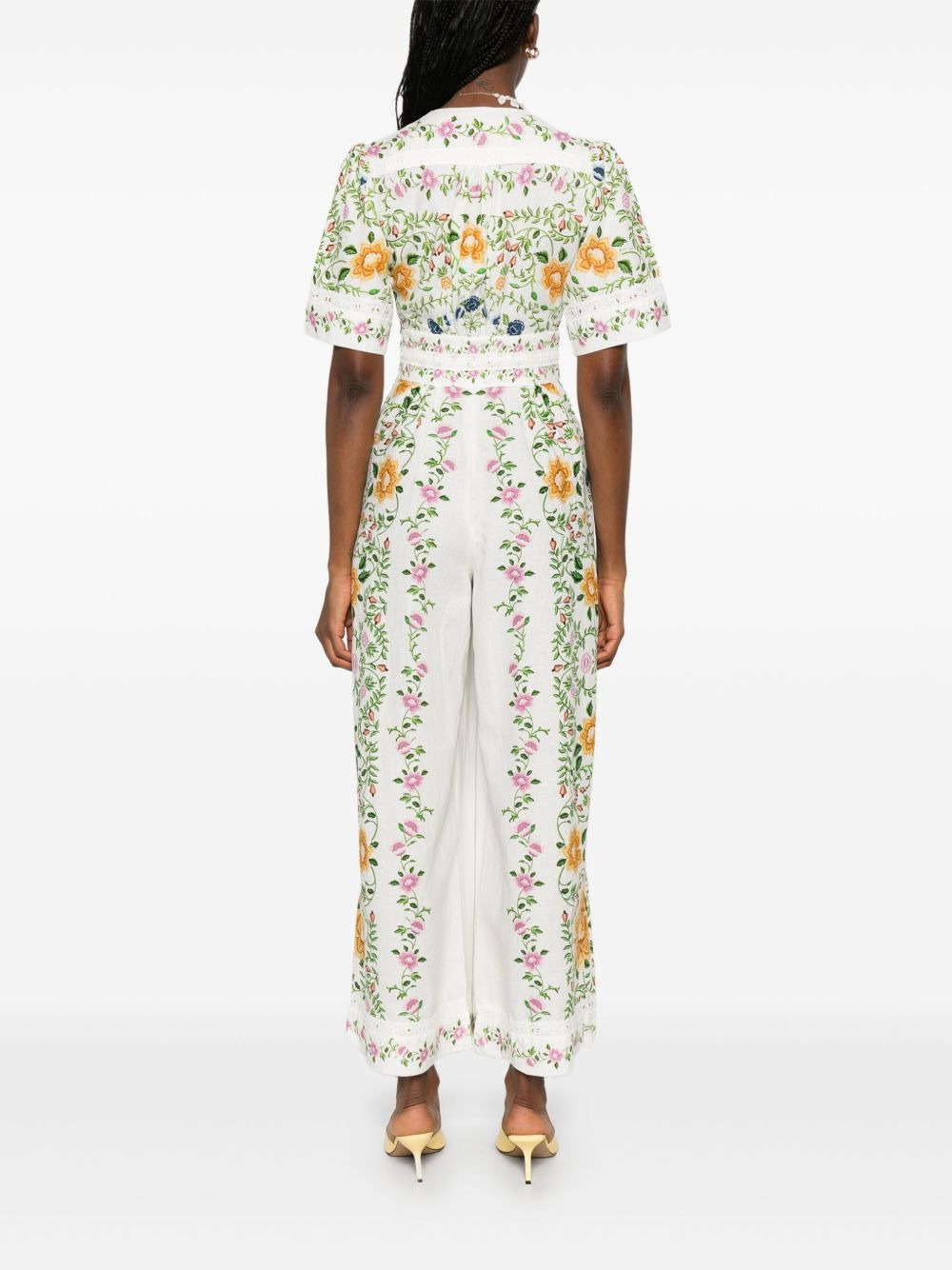 Folk Floral jumpsuit - 4