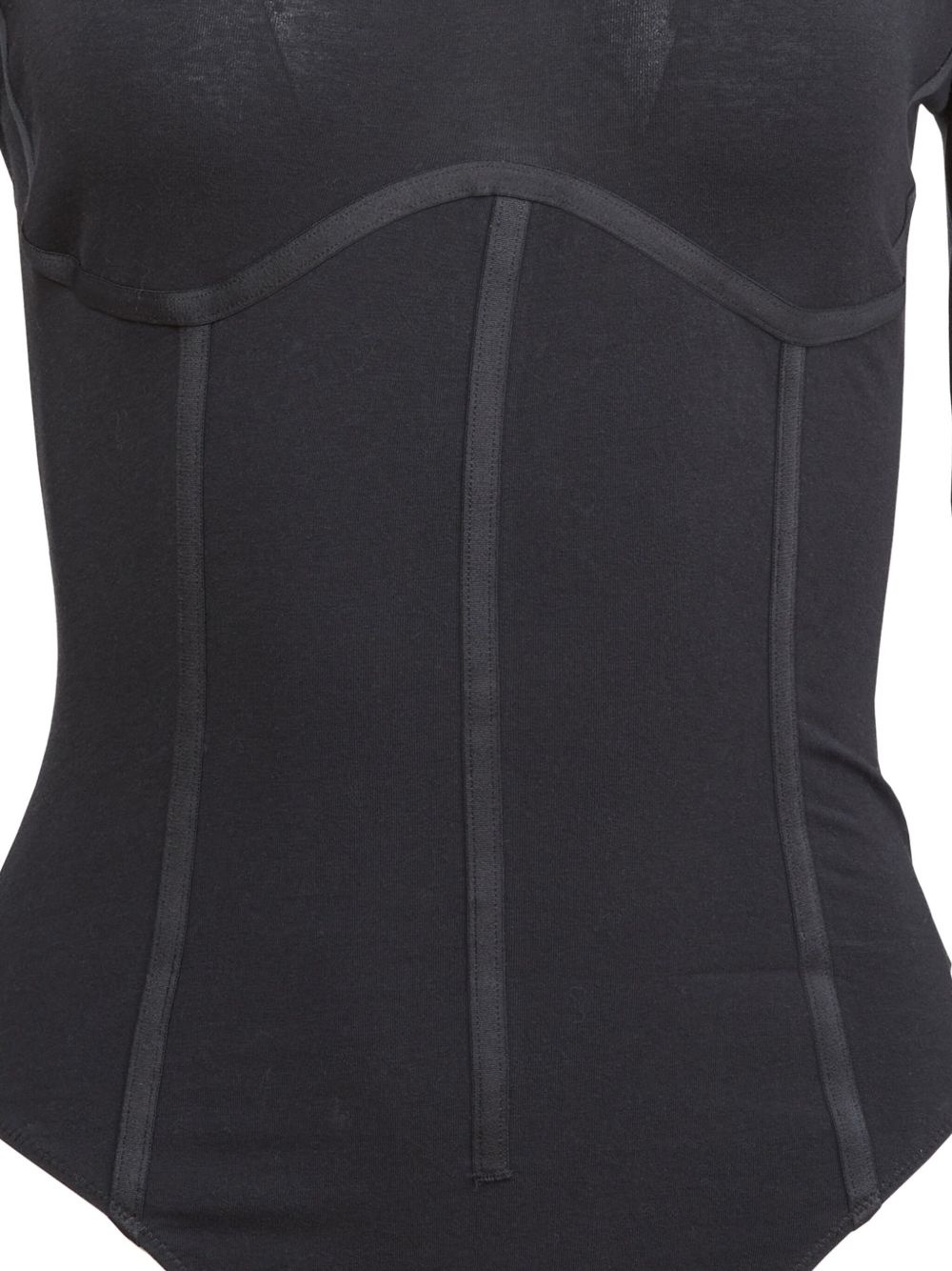 organic-cotton T-shirt bodysuit - 2