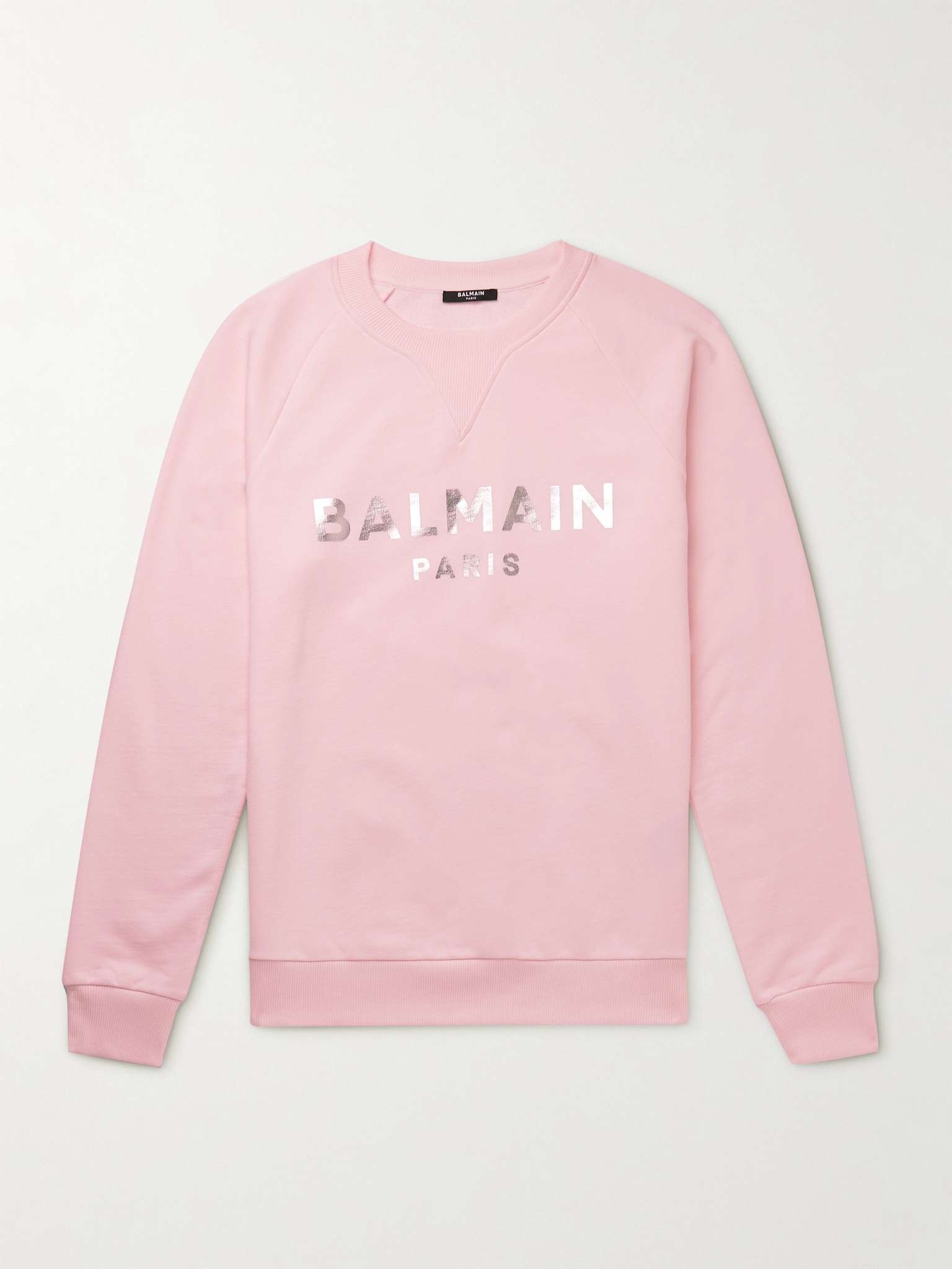 Logo-Print Cotton-Jersey Sweatshirt - 1