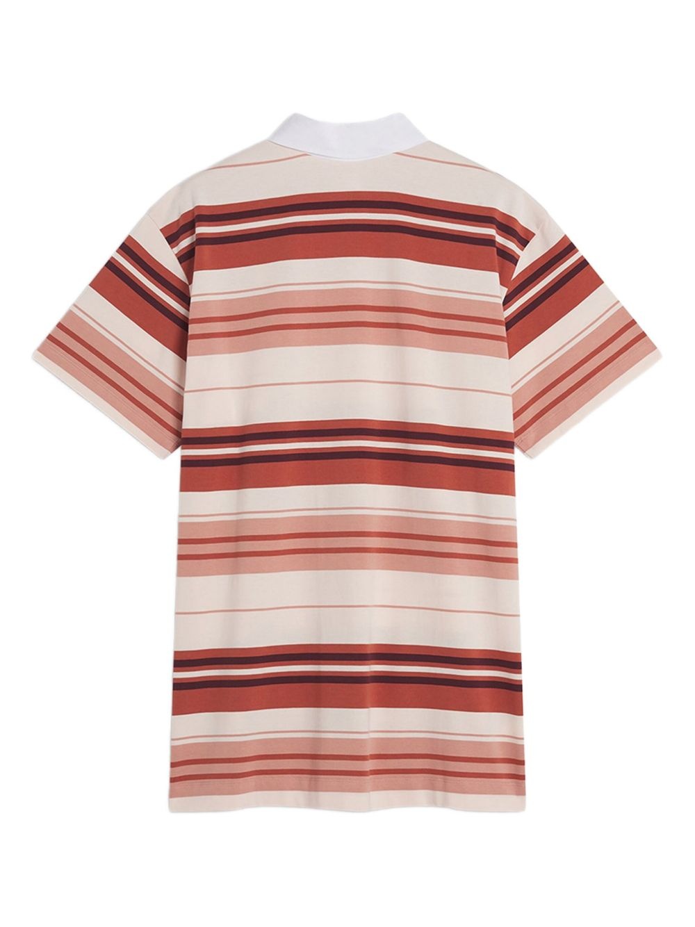 striped polo mini dress - 6