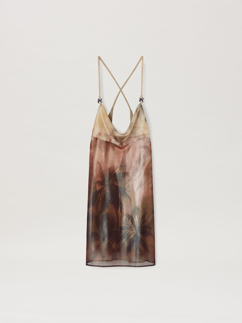 Sunset palms dress 1