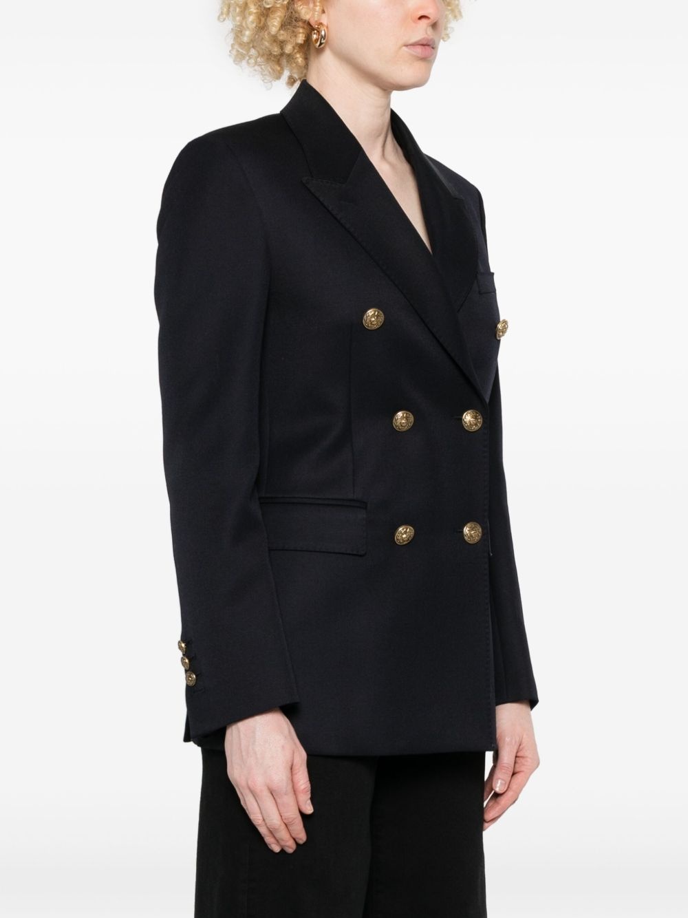 double-breasted blazer - 3
