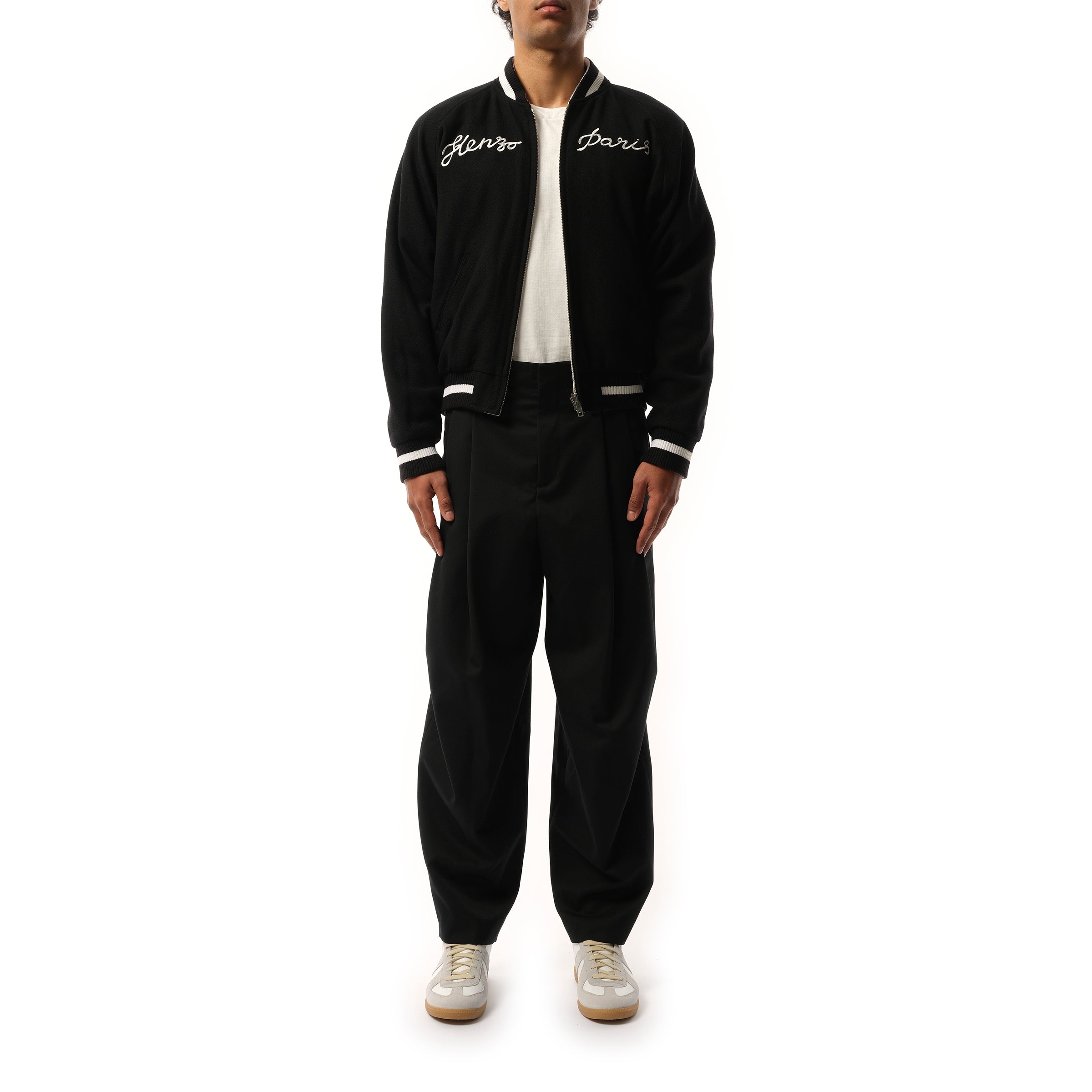 Kenzo Elephant Reversible Souvenir Jacket in Black - 4