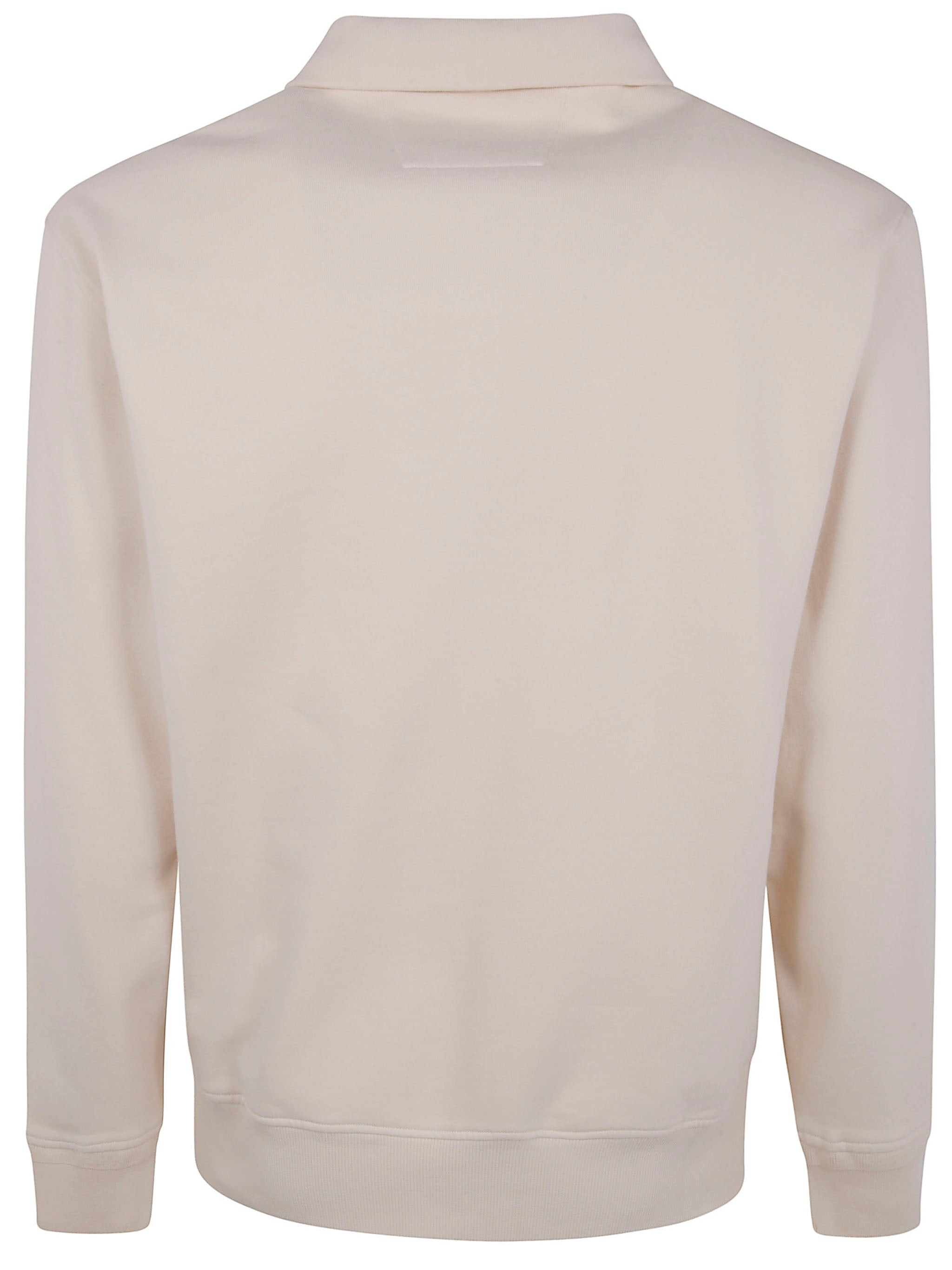 C.P. Company Men Sweatshirts Polo Collar In Diagonal Raised Fleece - 5