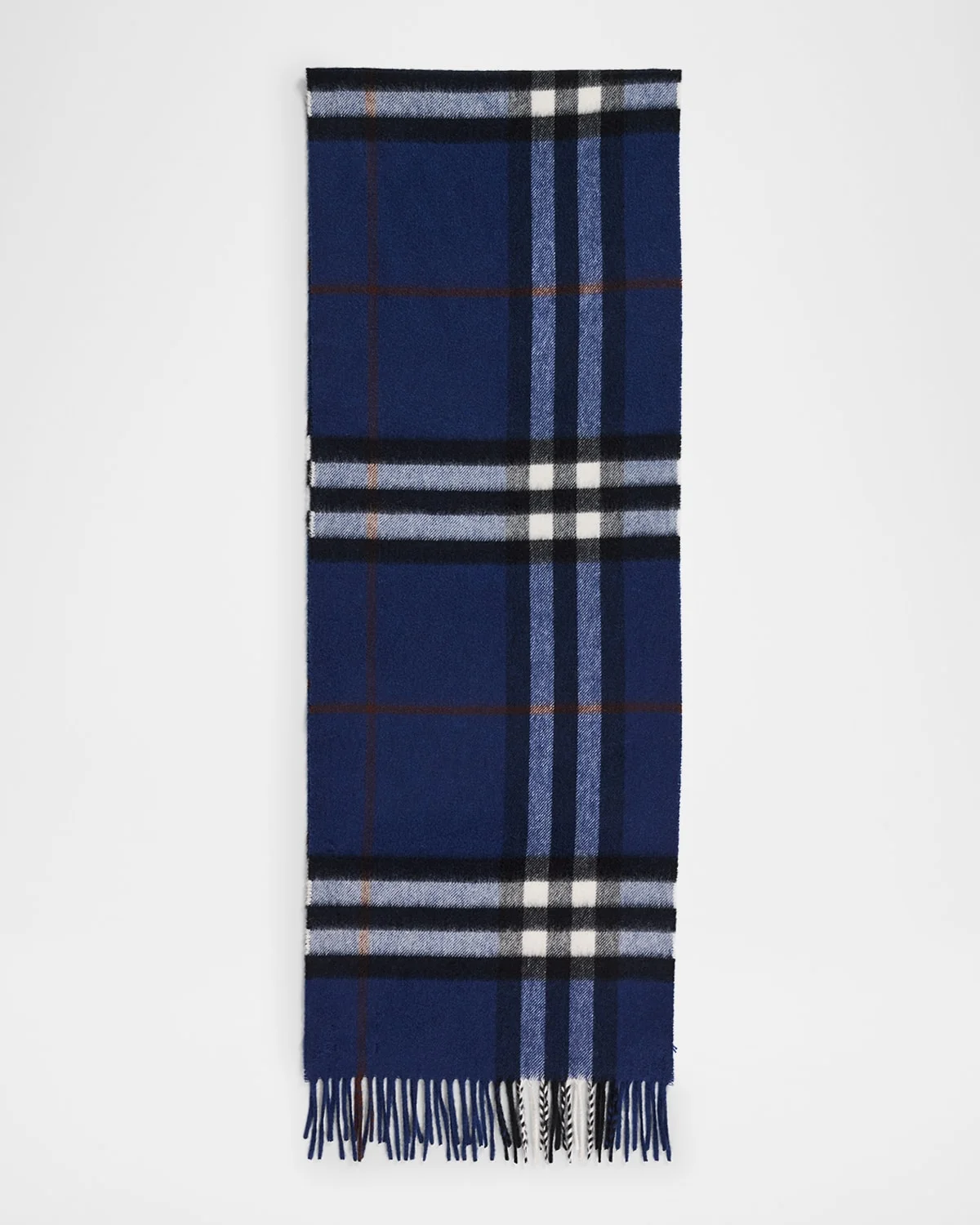Men's Cashmere Check Scarf - 1