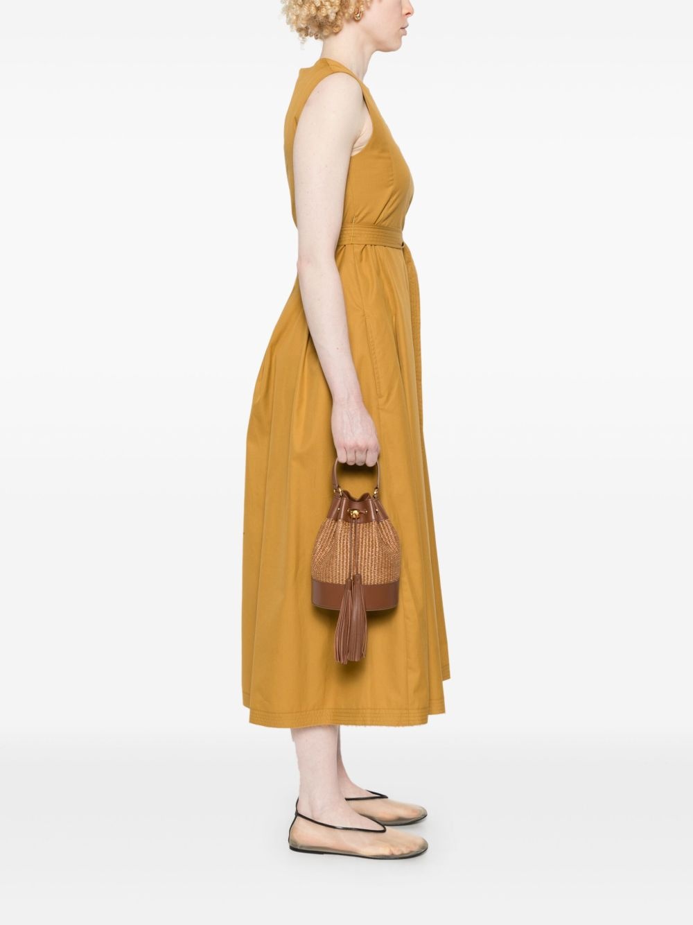 tassel-detail bucket bag - 2