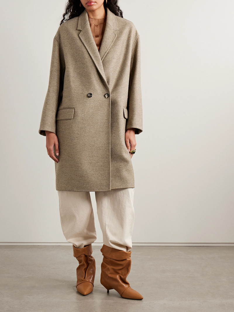 Efegozi Double-breasted Wool Coat 4