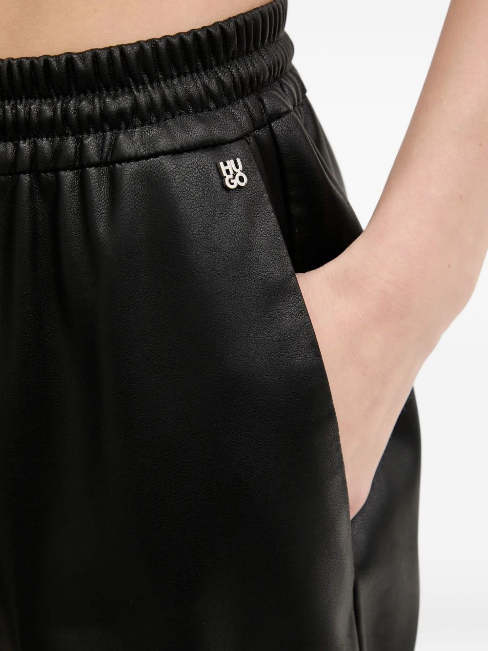 elasticated-waist trousers - 4