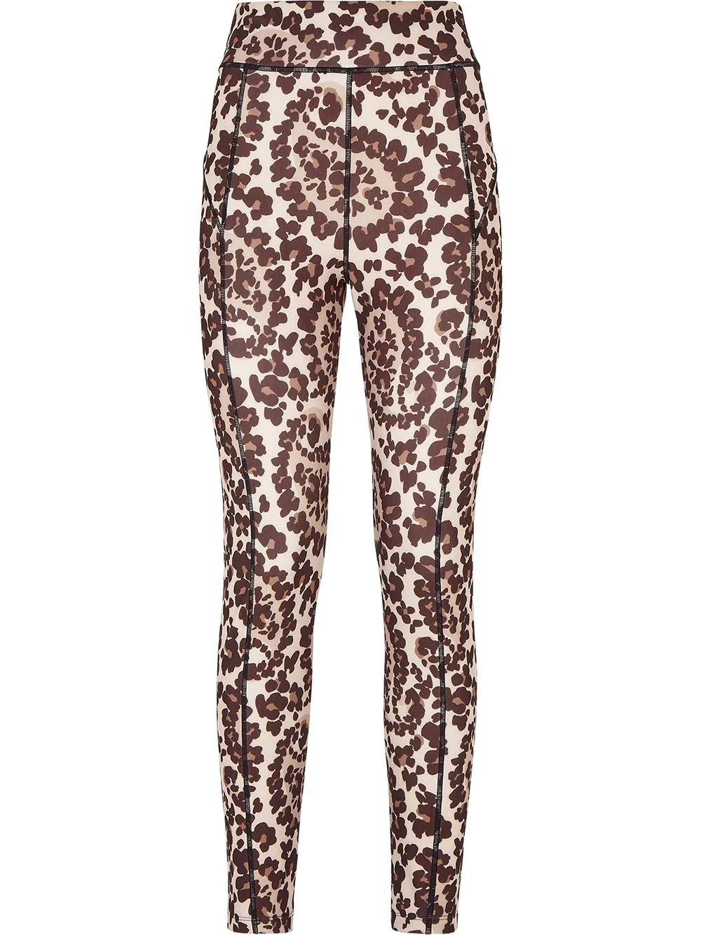 paisley-print high-waisted leggings - 1