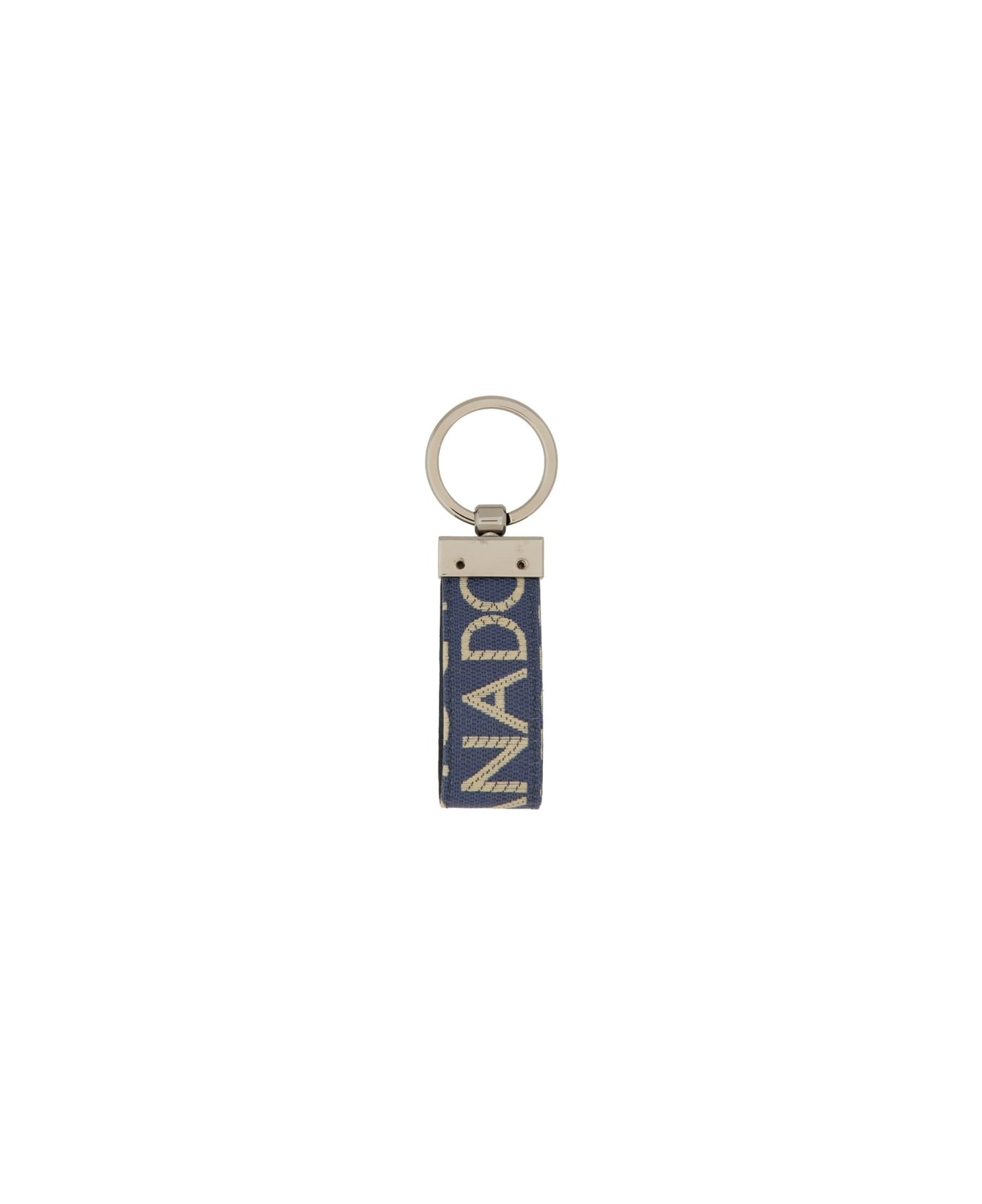 Keychain With Logoed Label - 2