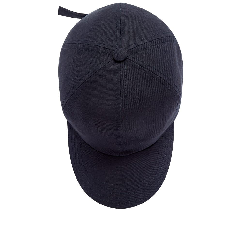 Maison Kitsuné Tricolor Fox Patch 6 Panel Cap - 2