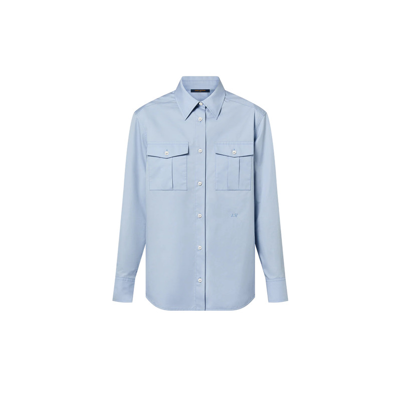 Masculine Flap Pocket Shirt 1