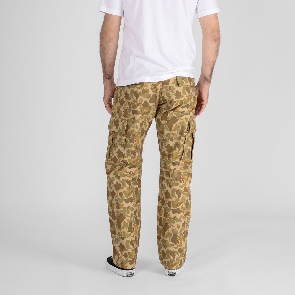 IH-737-DHC 10oz Sateen Camouflage Cargo Pants - Duck Hunter - 3