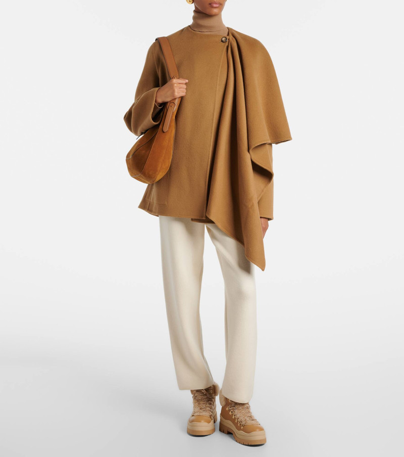 BOGNER Arosa leather and shearling ankle boots outlook