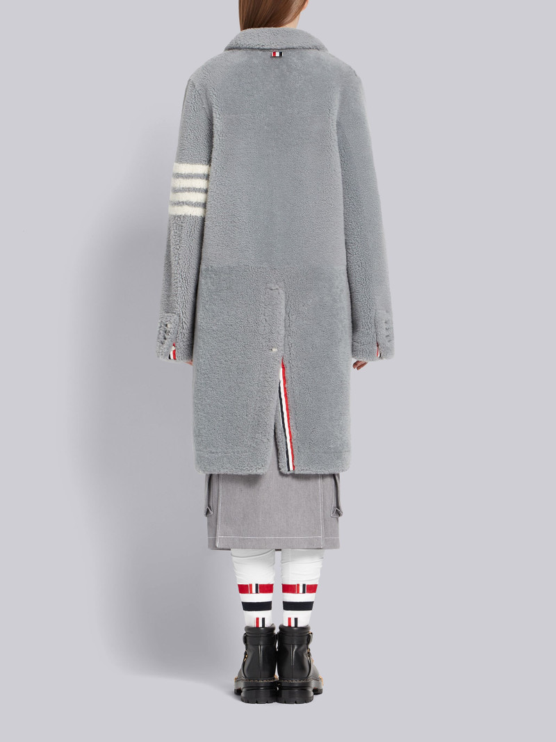 4-Bar Dyed Sack Overcoat 4