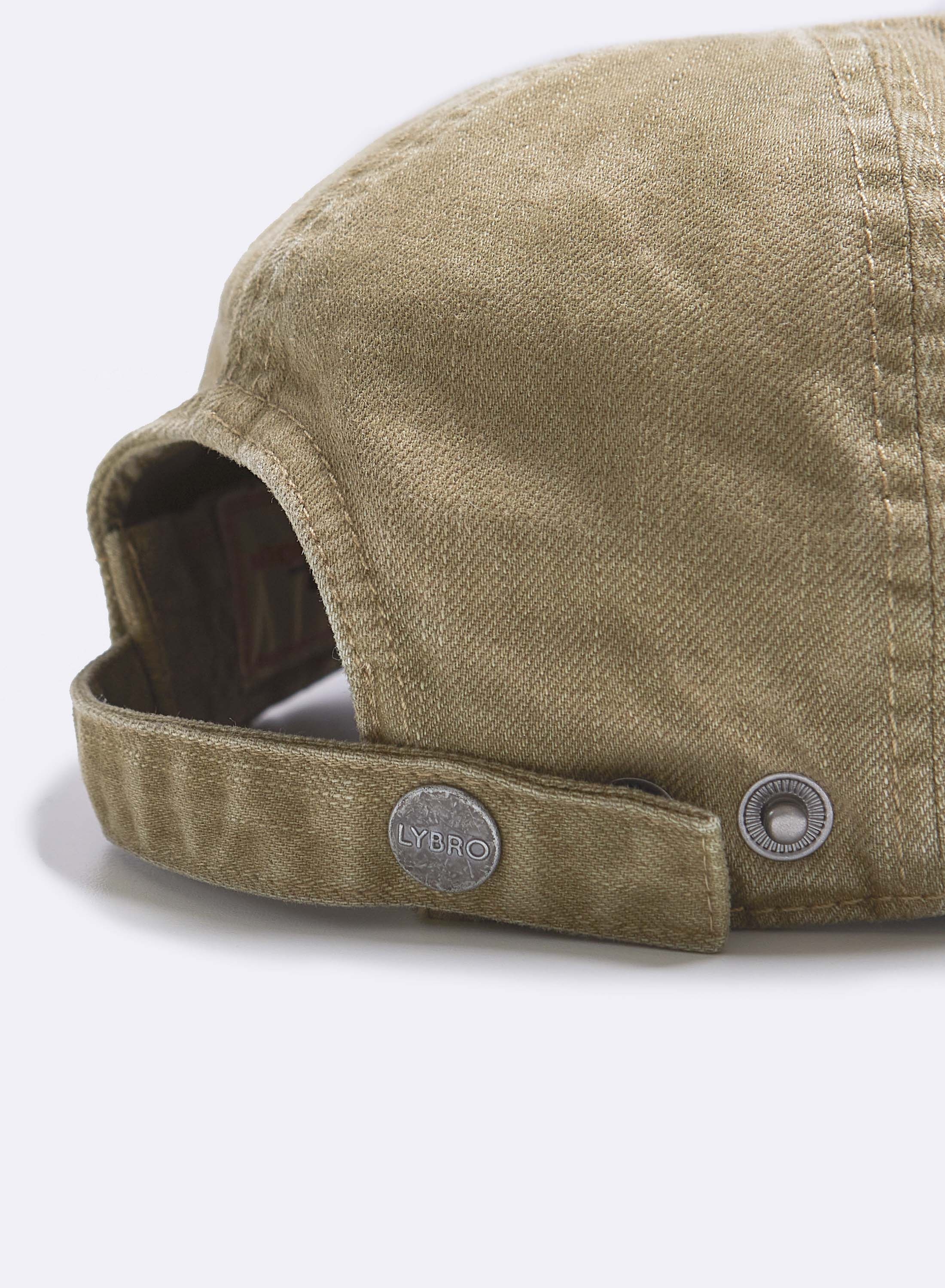 Mechanics Cap in British Tan - 3