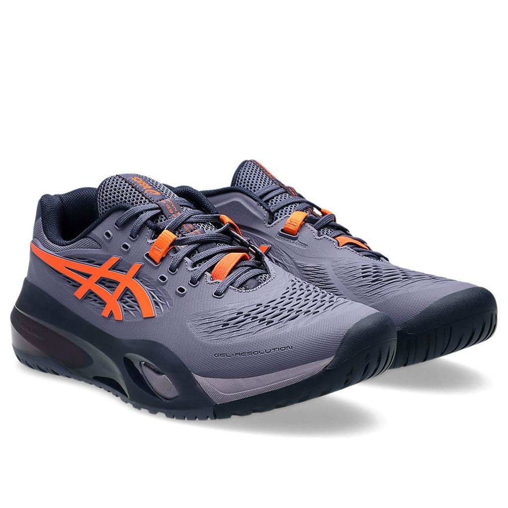 ASICS Gel-Resolution X Wide 'Greyish Purple Nova Orange' 1041A487-500 - 3